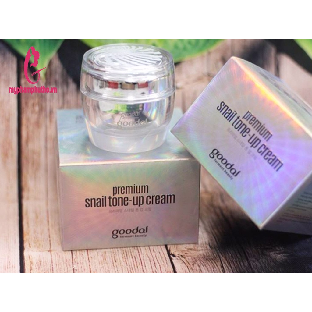 Dưỡng Trắng Da Ốc Sên Goodal Premium Snail  Chống lão hoá, giảm thâm, nám, tàn nhan [cam kết chính hãng Hàn Quốc)