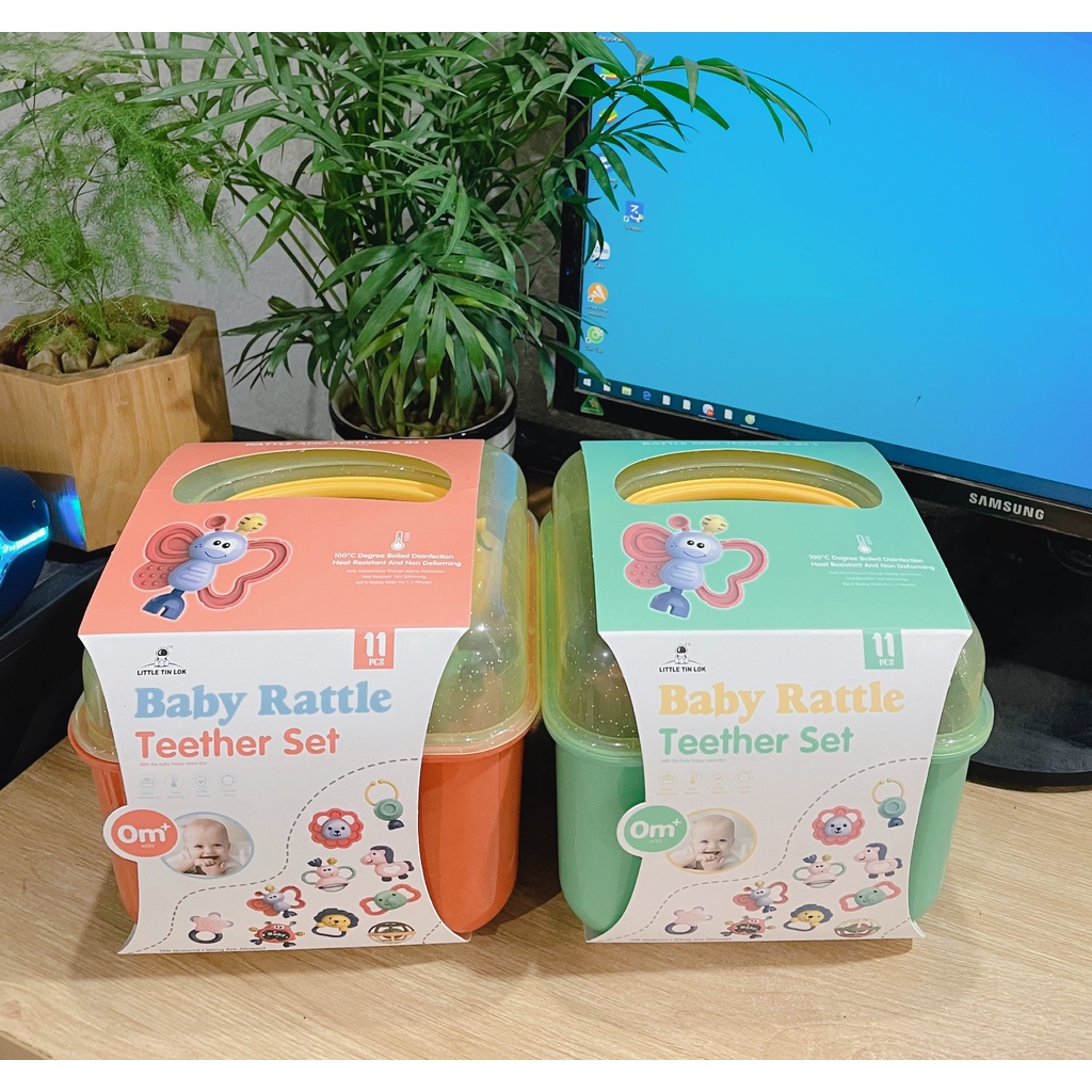 Bộ Xúc Xắc Gặm Nướu Đẹp 11 chi tiết cho bé