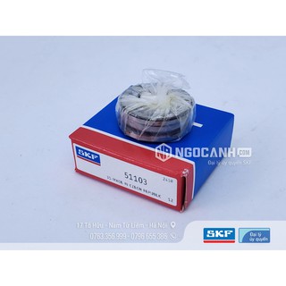 Vòng bi bạc đạn 51103 skf chính hãng - vòng bi chặn trục 1 hướng - vòng bi tỳ