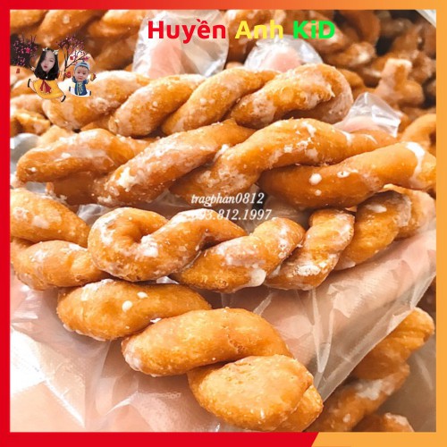 400g Quẩy Xoắn  Đường Vặn Thường Giòn Ngon Giá Rẻ