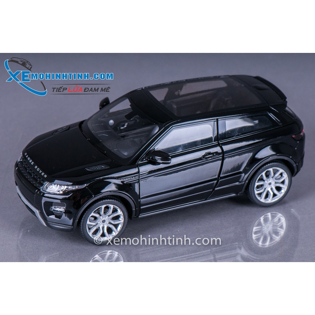 Xe Mô Hình Range Rover Evoque 1:24 Welly-Fx ( Đen)