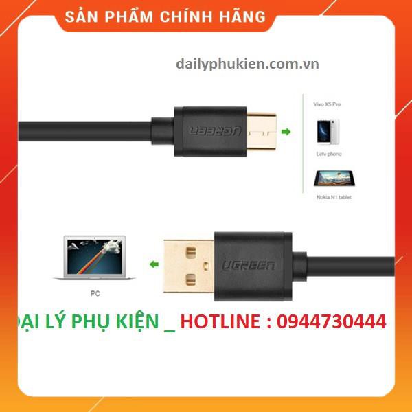 Cáp USB-C sang USB 2.0 dài 0,5m Ugreen 30158 dailyphukien