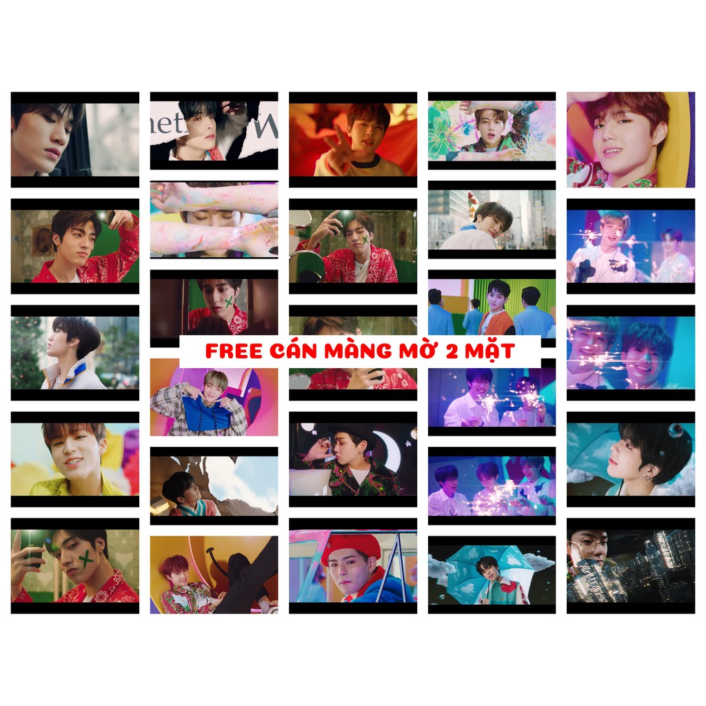 [FREE CÁN MÀNG] Lomo card 54 ảnh TREASURE -  MV My Treasure