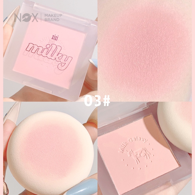 Phấn má hồng Nox dạn nén dễ tán nâng tông da lâu trôi cao cấp 4g | BigBuy360 - bigbuy360.vn