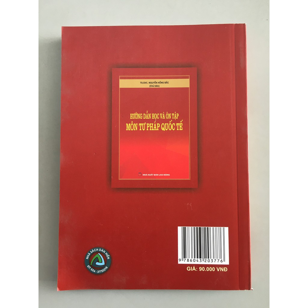 Sách Luật - Hướng dẫn môn học và ôn tập Môn Tư Pháp Quốc Tế