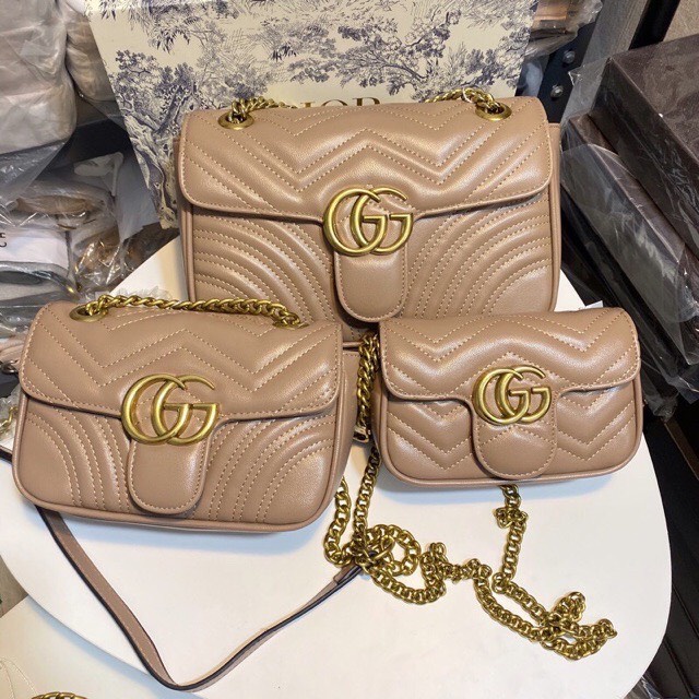 Túi Xách G Da Mềm Size 18 22