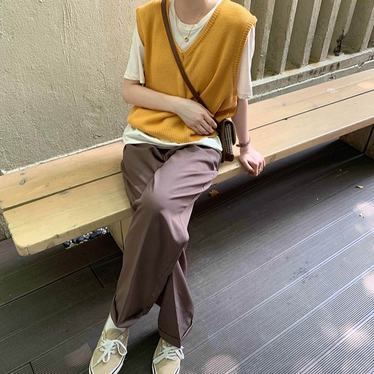 Quần Dài Ống Rộng Thời Trang Hàn Quốc Thích Hợp Cho Phụ Nữ Mang Thai 37653 337653 | BigBuy360 - bigbuy360.vn