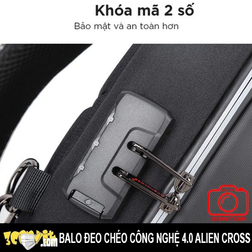 Balo đeo chéo công nghệ 4.0 Alien Cross