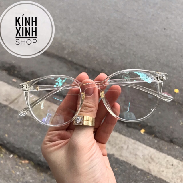 Kính Mắt tròn nhựa dẻo KOREA Siêu nhẹ