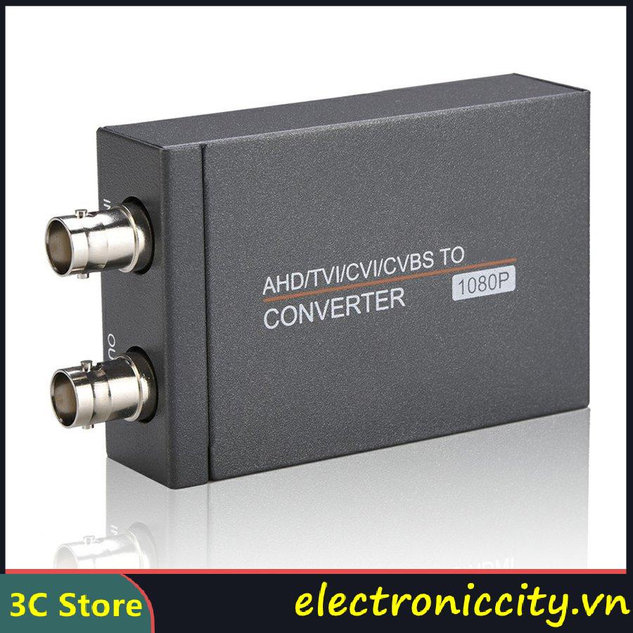 Bộ chuyển đổi video từ NK-T8 AHD/TVI/CVI/CVBS sang HDMI kèm vòng nhẫn