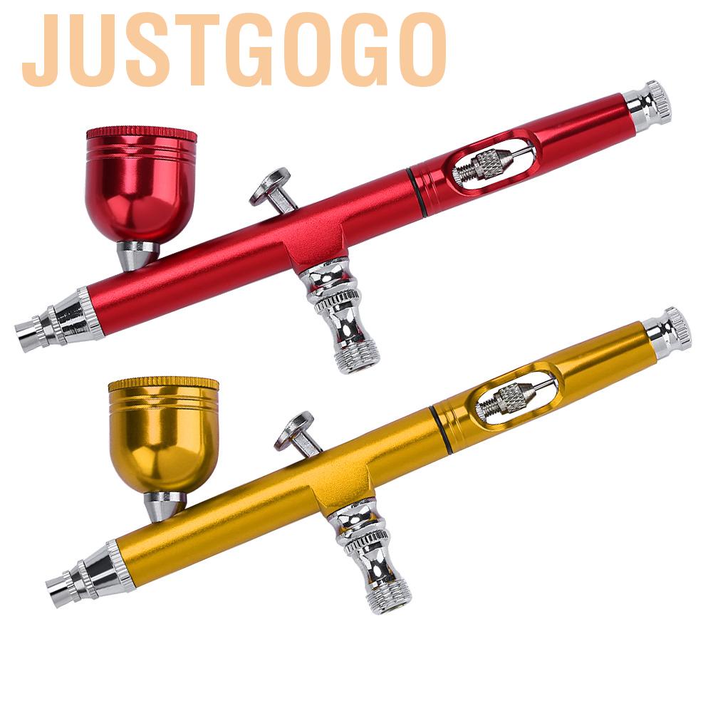 0.3mm trọng lực nạp không khí súng phun nghệ thuật xăm sơn móng tay bánh trang trí công cụ