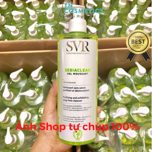 Sữa Rửa Mặt SVR SebiaClear Gel Moussant, Sữa Rửa Mặt Cho Da Dầu, Nhạy Cảm, SRM SVR 55ml, 200ml, 400ml SRM491 | BigBuy360 - bigbuy360.vn
