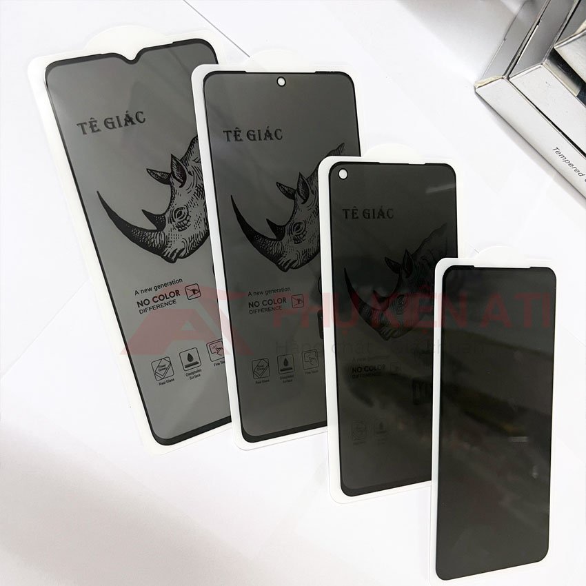 Kính cường lực Chống nhìn trộm Realme 10 10 Pro/ 10s/ Realme 9 Realme 8 5G/ Realme 5/ 5s/ Realme7 Pro [TÊ GIÁC]