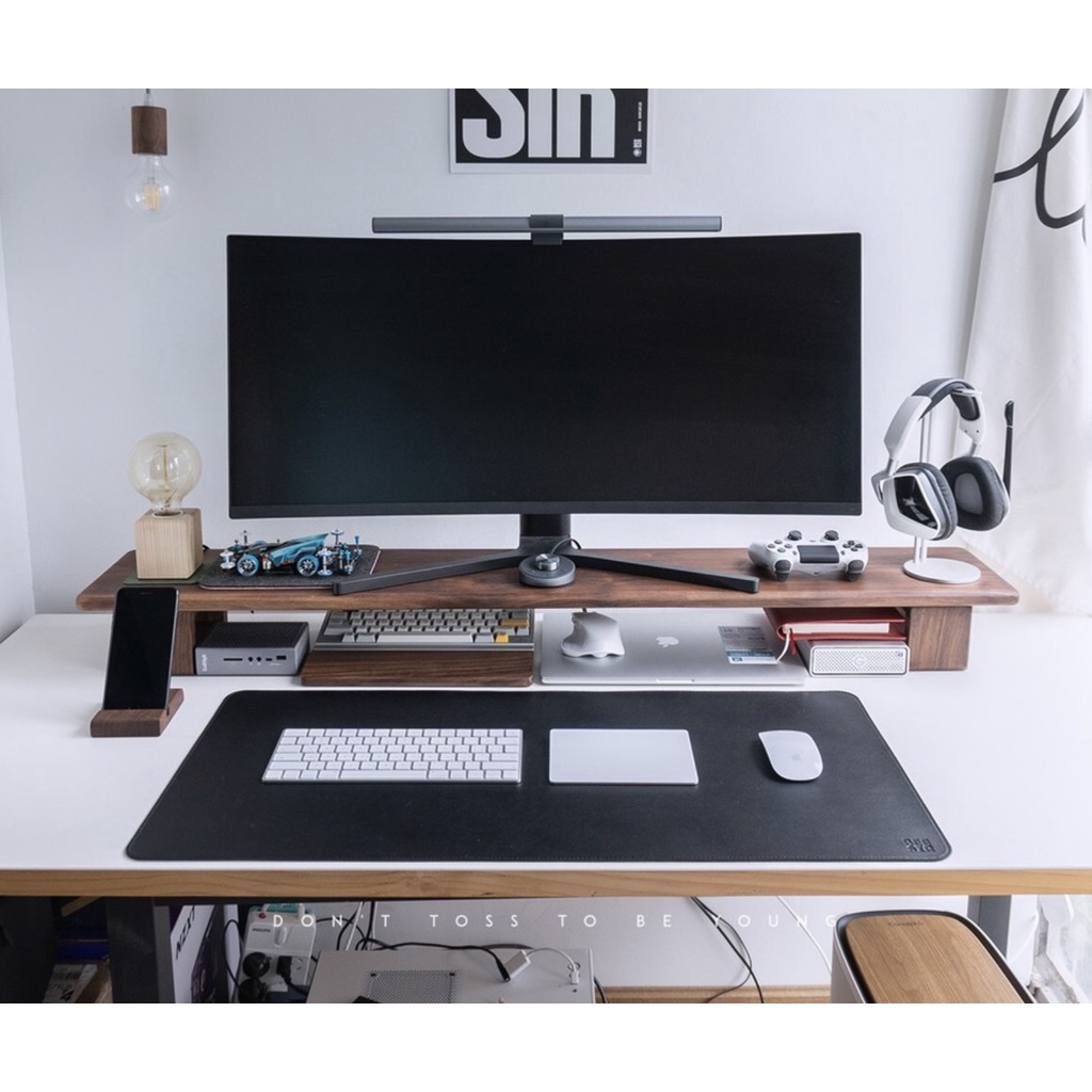 Thảm da trải bàn làm việc Deskpad (Upgraded) - Lót chuột mouse pad tấm lót bàn di chuột máy tính (AL01)