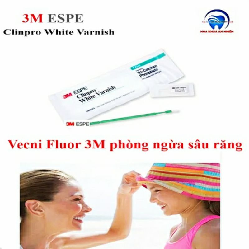 Gel bôi VECNI FLOUR 3M cao cấp phòng sâu răng