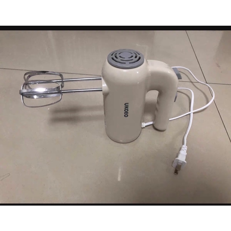 Máy đánh trứng cầm tay chính hãng UKEO công suất 300w, 05 mức điều chỉnh bảo hành 12 tháng