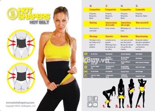 Đai quấn nóng tan mỡ Hot Shaper