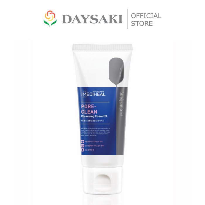 Mediheal Sữa Rửa Mặt Tạo Bọt Than Hoạt Tính Làm Sạch Sâu lỗ Chân Lông Pore-Clean Care Cleansing Foam EX 170ml
