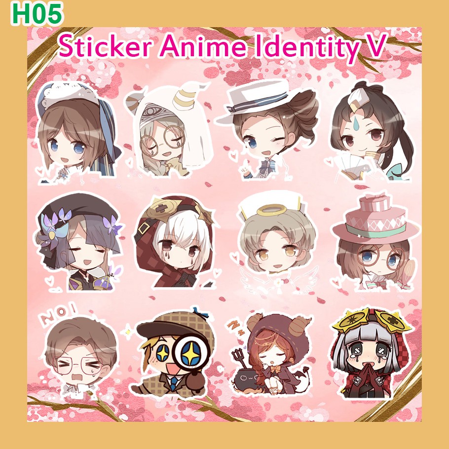 Sticker-hình-dán-anime-Identity V