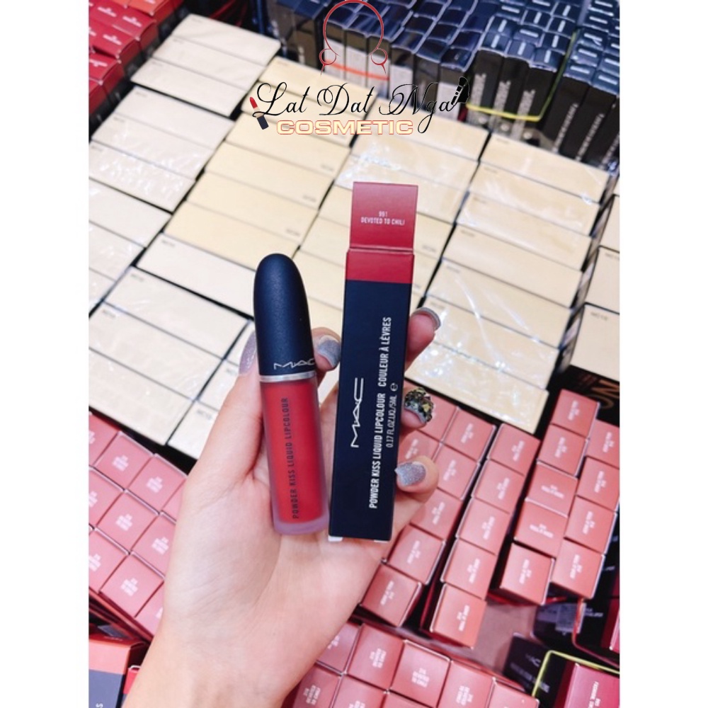 . Son Mac Powder Kiss Liquid - Đủ Màu - Son Mac Kem 973.974.979.982.989.991995.997.998