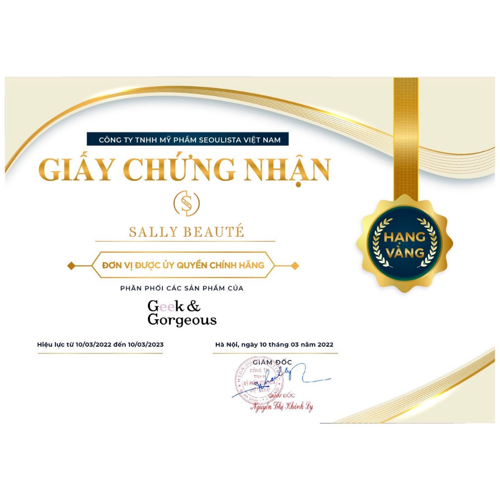 Sáng da giảm thâm Geek & Gorgeous  chứa 20% dẫn xuất Azelaic Acid 30 ml