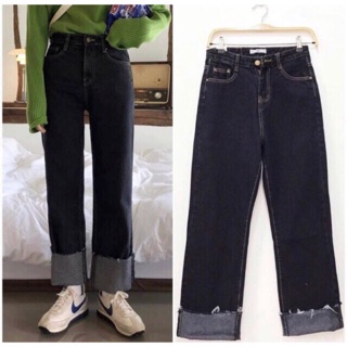 Quần jeans đen ulzzang