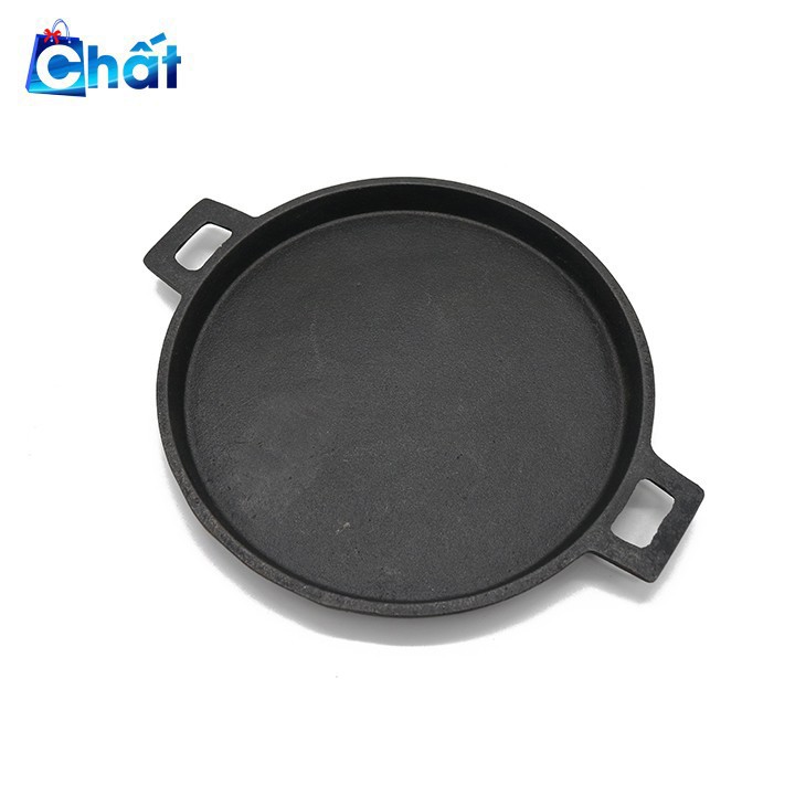 Chảo gang đúc bánh xèo chống dính, không gỉ đường kính 19cm