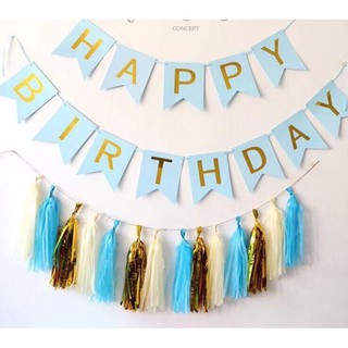 Dây Cờ Trang Trí Happy Birthday