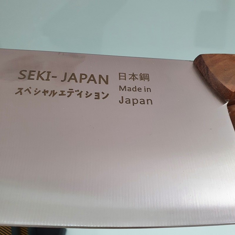 Dao Chặt Xương Chặt Thịt Chặt Gà SEKI, ASAKH - Japan Hàng Cao Cấp Chất Liệu Thép Không Gỉ Siêu Bền