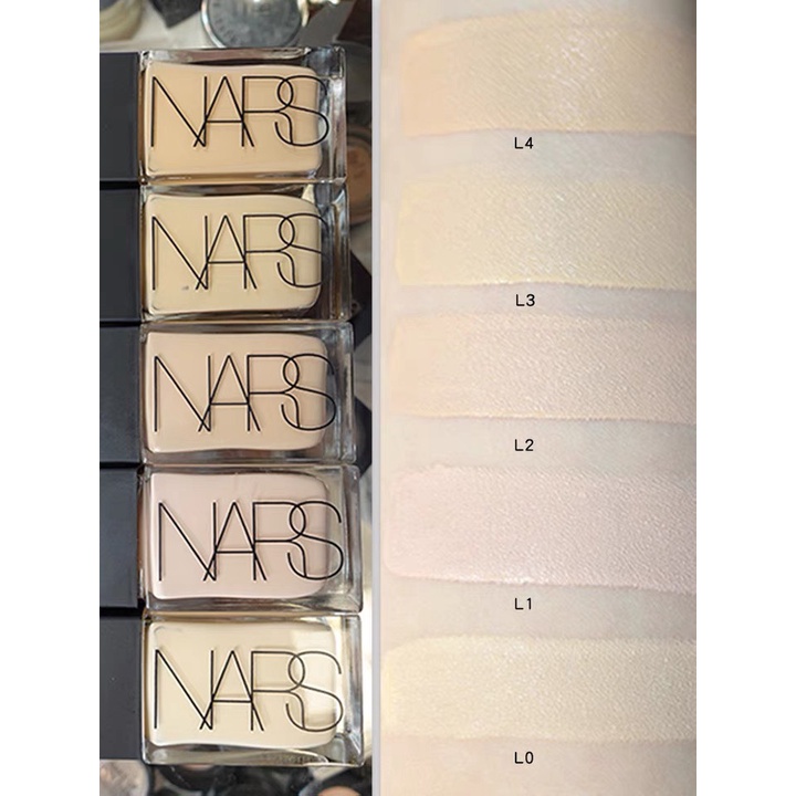 Kem nền NARS Light Reflecting Foundation 30ml kem nền kem che khuyết điểm, kiềm dầu suốt 24h