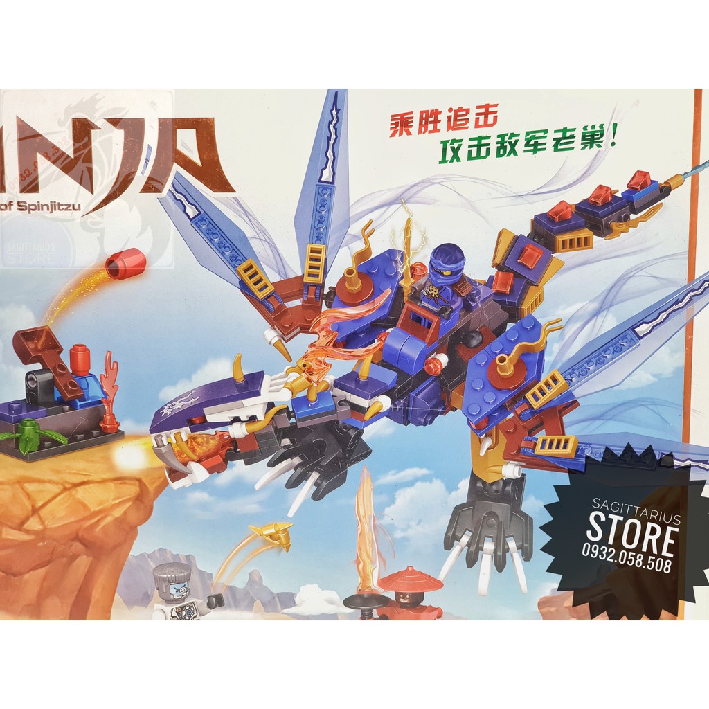 Lego NinjaGo LELE-31015 Lắp Ráp Rồng Băng