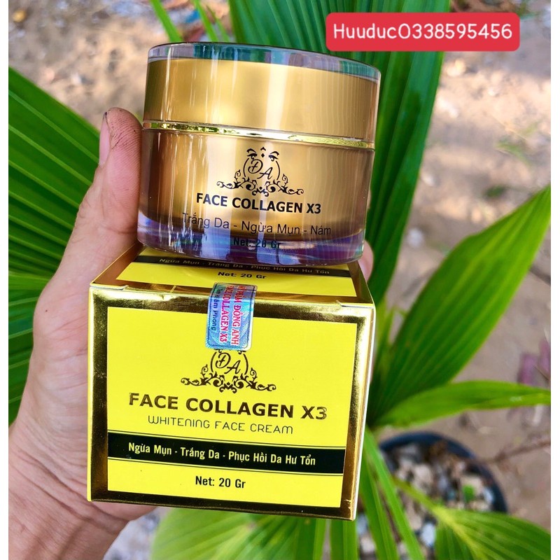 Kem face Collagen x3 đông anh