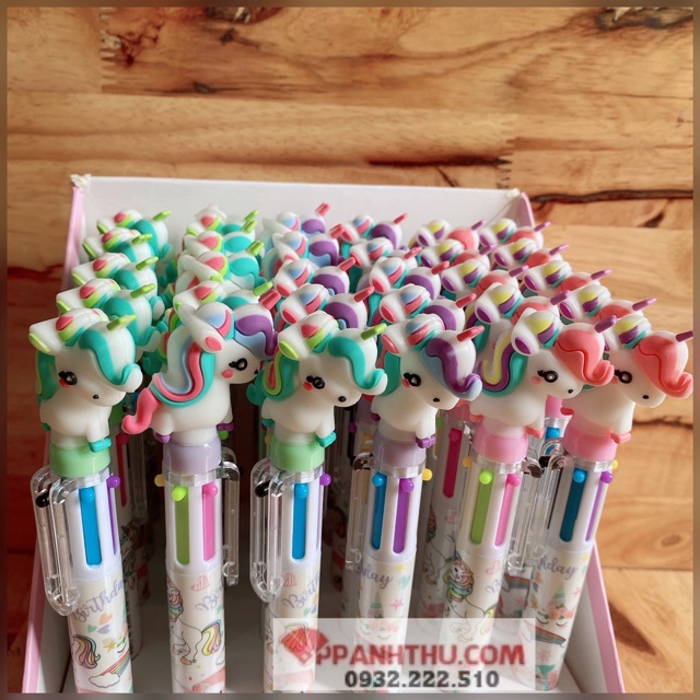 BÚT BIC BẤM HÌNH THÚ 6 NGÒI