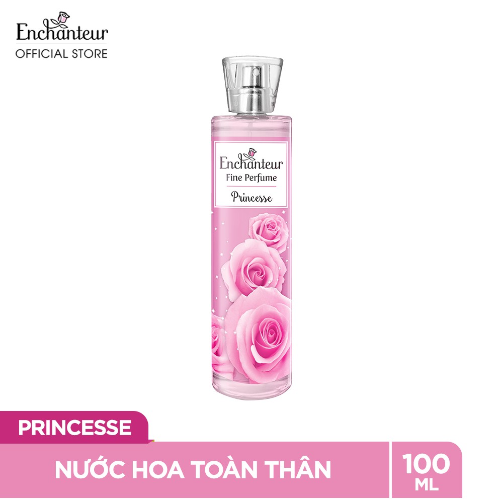 Nước hoa toàn thân cao cấp Enchanteur hương Princesse/ Chic/ Beauté 100ml