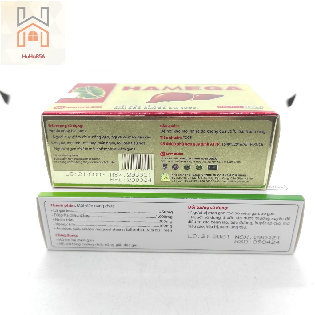 Hamega & Hamega Plus – Giúp Bảo Vệ Gan, Hạ Men Gan, Giải Độc Gan Và Tăng Cường Chức Năng Gan
