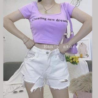 Áo kiểu bozip cổ U