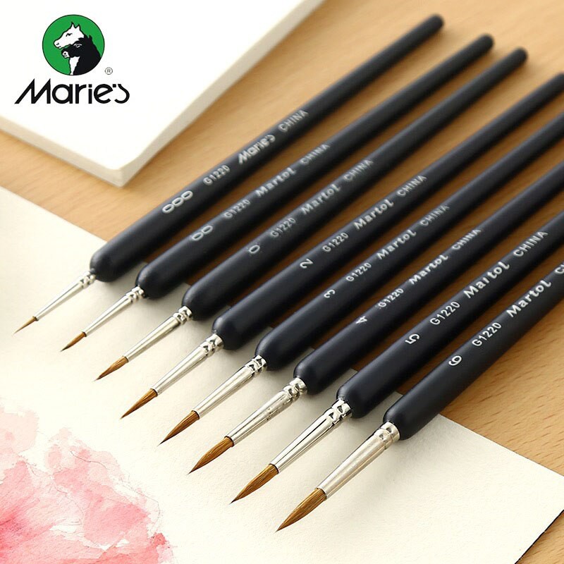 (MARIE'S) 10 Size CỌ TỈA MÀU NƯỚC MARTOL