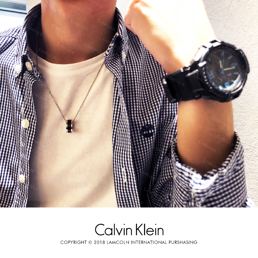 Dây Chuyền nam nữ Calvin Klein Blast Necklace 6036 - Dây chuyền đôi CK Authentic, Fullbox, thẻ tag, bill check Code