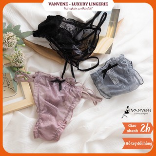 Quần Lót Lọt Khe - Thong Ren Lưới Thoáng Mát Dây Mảnh Sexy Không Lộ Viền Q055