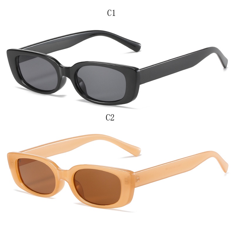 Kính Mát Gọng Vuông Nhỏ Nhiều Màu Sắc Thời Trang Cho Nữ