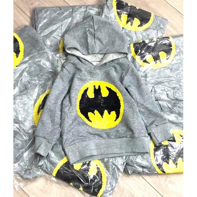 Áo nỉ hoodie cườm Batman Tqxk biến hình