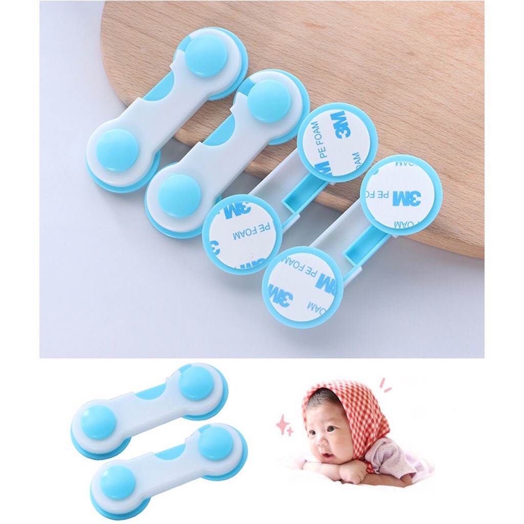 [❌GIÁ SỈ❌] ĐAI KHOÁ GÀI AN TOÀN TỦ LẠNH, NGĂN KÉO, TỦ ĐỒ 88254