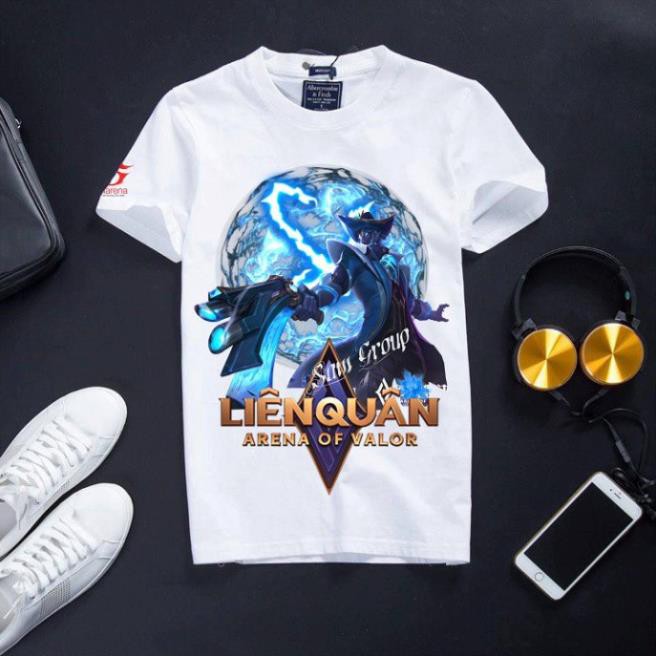 VHL Store [KM Khủng] Áo Liên Quân Mobile Cotton Màu Trắng Co Dãn 4 Chiều Joker trò đùa VHL Store