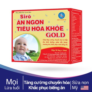 Siro ăn ngon tiêu hóa khỏe Gold