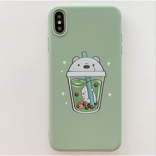ỐP IPHONE SILICON HÌNH TRÀ SỮA SIÊU CUTE