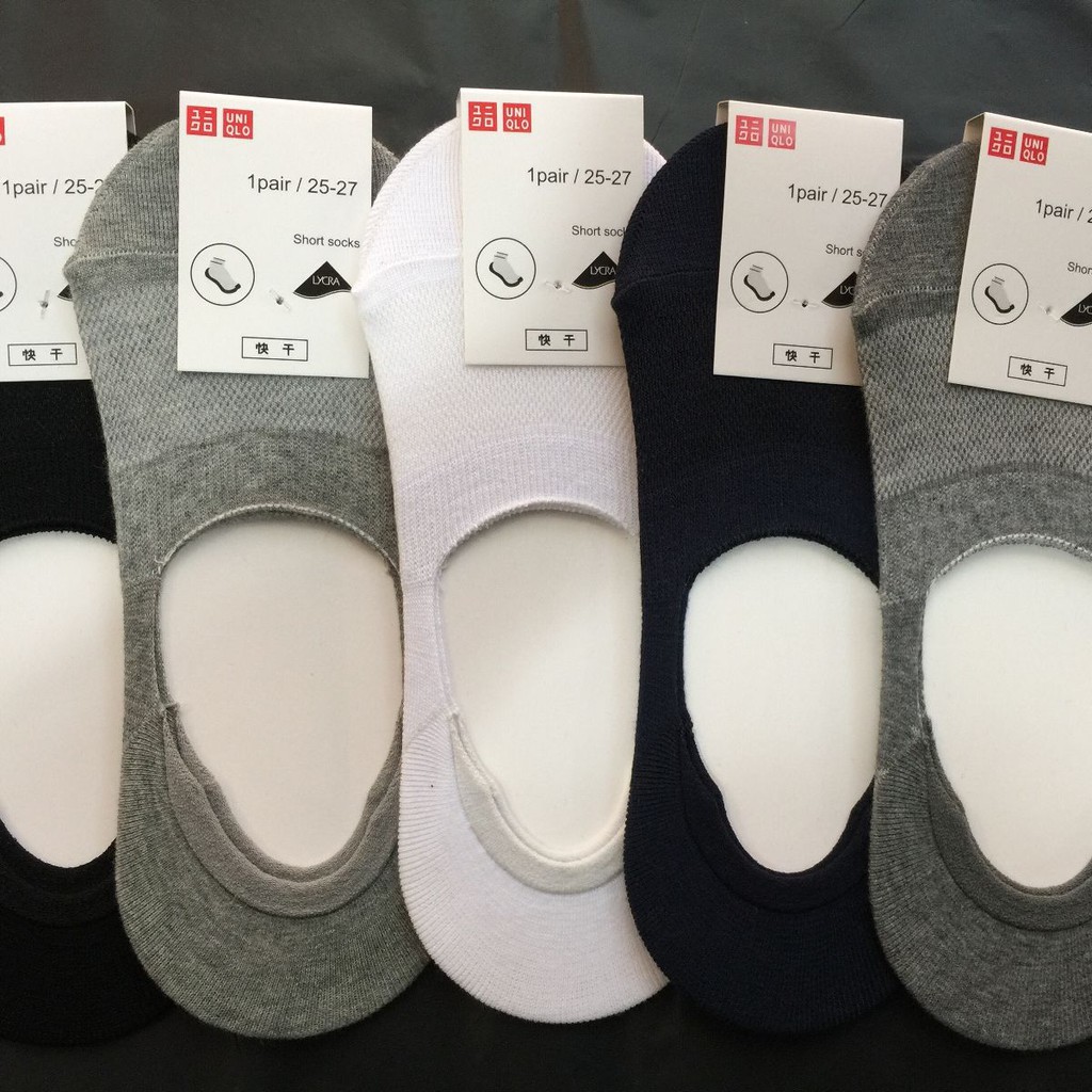 5 Đôi Tất Lười Nam uni Nhật Màu Ngẫu Nhiên