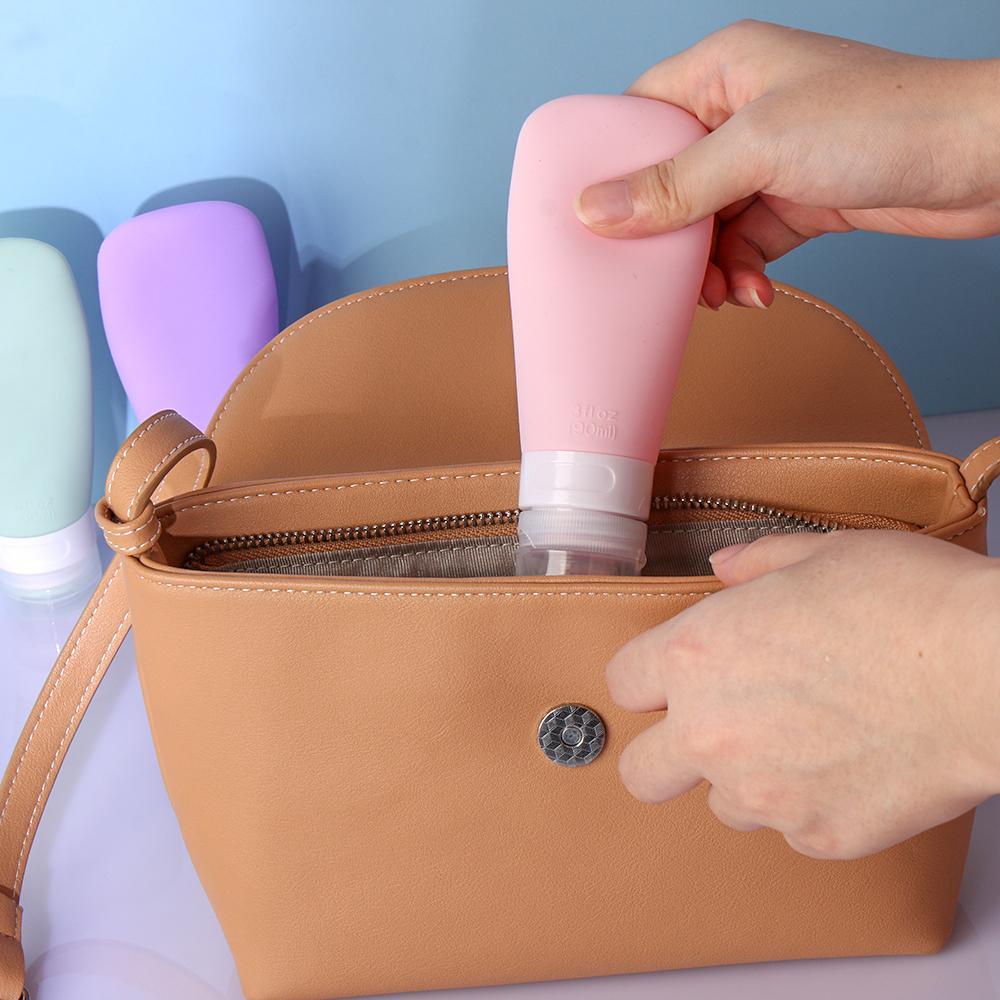 SUYO Chai Silicone Đựng Dầu Gội Sữa Tắm Tiện Dụng