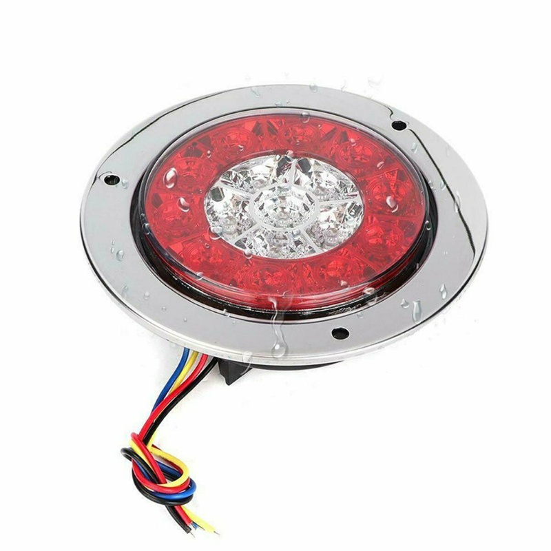 Bộ 2 Đèn Led 16 Bóng 12-24V Gắn Đuôi Xe Tải MK-1