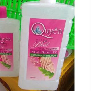 Nước rửa móng axeton chai 1000ml