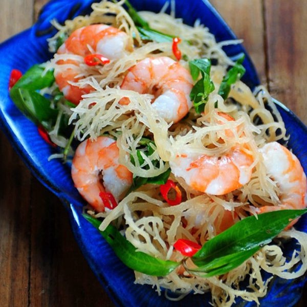 500gr Rong sụn gai tươi muối tinh dùng làm gỏi hàng loại 1 chất lượng cao bao sạch